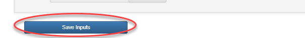 Save Inputs button