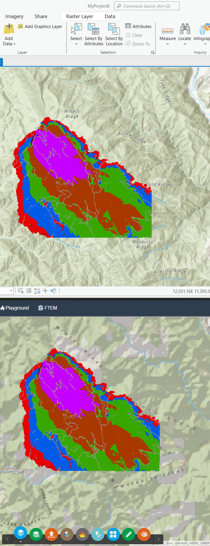 MTT Arrival Time in ArcGIS matches that of IFTDSS