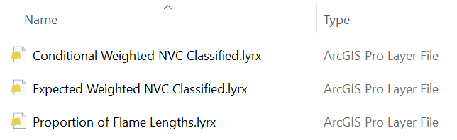 ArcGIS layers listed by name in a file directory