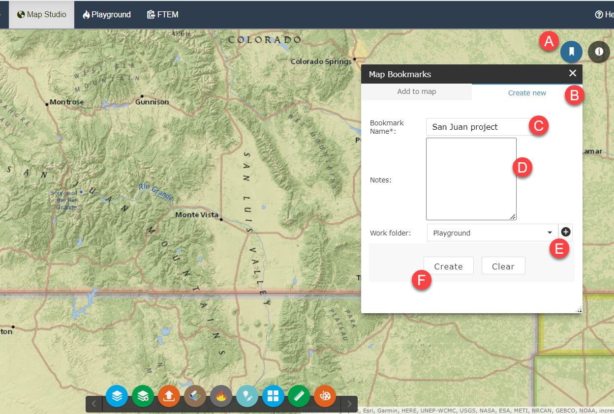 save a bookmark using the steps outlined in text.