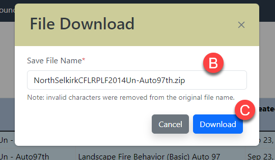 click "Download" to download your file.