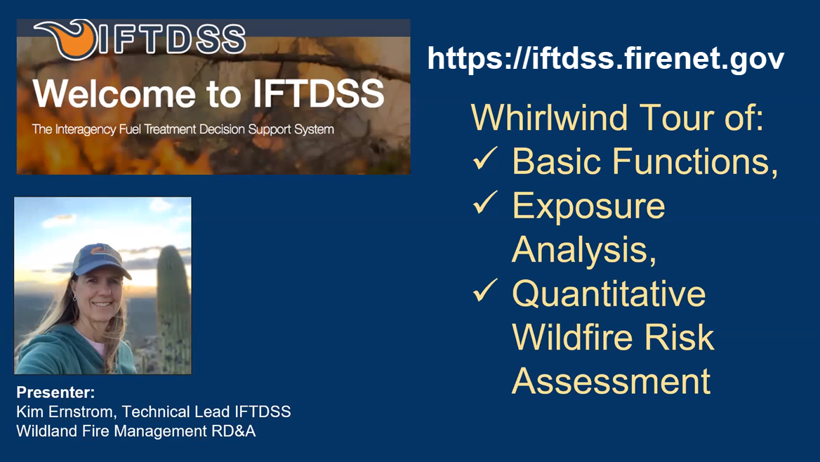 IFTDSS presentation title slide.